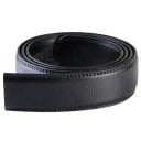 3,5 cm schnallenloser Gürtel für Herren mit automatischer Schnalle, PU-Ledergürtel, eleganter glatter Gürtel, längenverstellbarer 2