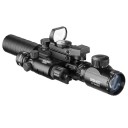 3-9X32 Rifle Scope with Red Laser 2