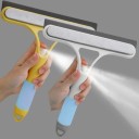 3 az 1-ig ablaktisztító spriccelővel és mikroszálas anyaggal 21,5 × 25,7 cm multifunkciós üveg- és tükörtisztító háztartási használatra 2