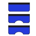 3 bucăți suporturi de protecție magnetice pentru mașină Capac pentru aripi 135 x 65 cm și 120 x 65 cm Protecție universală pentru caroserie 11