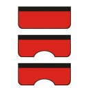 3 bucăți suporturi de protecție magnetice pentru mașină Capac pentru aripi 135 x 65 cm și 120 x 65 cm Protecție universală pentru caroserie 10
