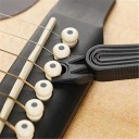 3 em 1 Enrolador de cordas Cortador de cordas e Desmontador de pinos para guitarra Ferramenta universal para troca de cordas em plástico ABS 4