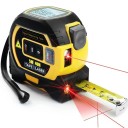 3 em 1 Medidor a laser retrátil 5 m Medidor a laser digital 40 m Medidor de distância infravermelho Régua inteligente Ferramenta de medição 5