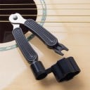 3 en 1 Enrollador de cuerdas Cortador de cuerdas y Sacador de clavijas para guitarra Herramienta universal para cambio de cuerdas de plástico 6