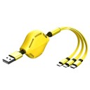 3-i-1 USB-udtrækkeligt kabel 5