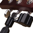 3-in-1 Guitar Tool String Winder String Cutter Bridge Pin Puller Practical Accessory for String Replacement Black Tool for Guitarists 4