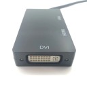 3-in-1 Mini DisplayPort to HDMI DVI-I and VGA Adapter for Connecting a Monitor or Projector to a Computer Resolution up to 1080p 18 cm Cable Black 7