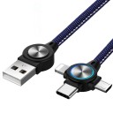 3-in-1 USB-datakaapeli 1