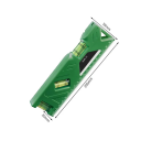 3-in-1-Wasserwaage 200 x 55 x 20 mm Multifunktionales Messwerkzeug aus ABS-Kunststoff Präzise Wasserwaage mit Horizontal-, Vertikal- und 45°-Libelle 2