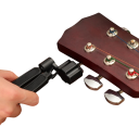 3-in-1-Werkzeug zum Wechseln der Gitarrensaite, Saitenschneider, Winder und Pin-Tool, praktischer Saitenwechsler 2