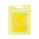 3 paires de rouleaux en silicone pour cils 6 cm Laminage des cils coussinets en silicone doux pour enrouler et allonger les cils Kit de lifting des cils 6 pièces 10