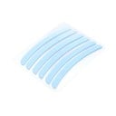 3 paires de rouleaux en silicone pour cils 6 cm Lamination des cils coussinets en silicone doux 6 pcs 5