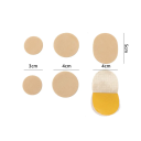 3 Pairs of Self-Adhesive Shoe Repair Patches Made of Microfiber Leather 3x3 cm, 4x4 cm, 4x5 cm Black Patches for Cracks and Damaged Surfaces of Footwear 9