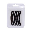 3 par silikone øjenvippe ruller 6 cm Laminering af vipper bløde silikone puder 6 stk 6