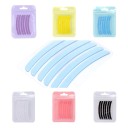 3 pares de bobinas de silicone para pestanas 6 cm Laminação de pestanas almofadas de silicone macias para curvar e esticar pestanas Kit de lifting de pestanas 6 pcs 1