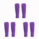 3 pares de calcetines de fútbol para adultos, unisex, espinilleras, calentadores de piernas hasta la rodilla, elásticos, transpirables 7