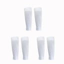 3 pares de meias de futebol para adultos unisex com protecções de canela altas até aos joelhos elásticas respiráveis desportivas de secagem rápida 4