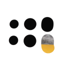 3 pares de remendos autocolantes para reparação de calçado em microfibra 3x3 cm, 4x4 cm, 4x5 cm Remendos pretos para fissuras e superfícies danificadas do calçado 3