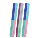 3 Stück Nagelpolierblock 17,5 x 2 x 1,6 cm Mehrstufiger Feilenblock zum Polieren und Formen der Nägel Professionelle Maniküre 1