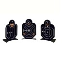 3 Stück Übungsstahlziel 6,2 x 4,2 x 2,3 cm Mini-Ziele für präzises Schießen Edelstahllegierung Robustes Trainingsziel 1