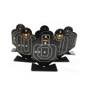 3 Stück Übungsstahlziel 6,2 x 4,2 x 2,3 cm Mini-Ziele für präzises Schießen Edelstahllegierung Robustes Trainingsziel 4