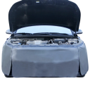 3 unidades de almohadilla protectora magnética para coche Cubierta de guardabarros 135 x 65 cm y 110 x 45 cm Protección universal para carrocería 2