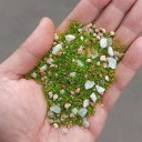 30 g Mélange de gazon modélisé avec des pierres 12,7 x 8,1 cm Saupoudrage décoratif de sol et de végétation pour diorama paysage modélisé 1