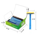 30 Pack Disposable Razors for Shaving Hygienic Manual Razor Easy to Use Travel Razors for Men and Women 4