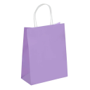 30 Pack Kraft Gift Bags 15 x 21 cm with Handles Colourful Paper Gift Bags Eco-Friendly Sturdy Paper Bags for Reuse 8