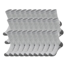 30 paia di calze sportive unisex EUR 38-47 calze in cotone traspiranti con antiscivolo per corsa escursionismo fitness attività sportive all'aperto 4