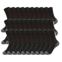 30 paia di calze sportive unisex EUR 38-47 calze in cotone traspiranti con antiscivolo per corsa escursionismo fitness attività sportive all'aperto 2