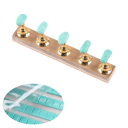 30 pcs Gel Nail Glue 2.54 cm 1 inch Reusable Green Nail Clay for Nail Art Practice Stand 3