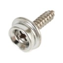 30 Stainless Steel Snap Fasteners with Screws 15 mm Set for Tent Boat Awning Car Canopy Marine Accessories Durable Snaps 2