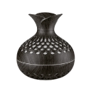 300ml luchtbevochtiger met houtdecor USB aroma diffuser 2,5W DC5V ultrasone verstuiver 300-450ml voor thuis 3