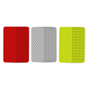 30er Set reflektierende Fahrradaufkleber 30x80 mm Farbmix Rahmenreflektoren Sicherheitsreflektoren für Fahrradrahmen Nachtsichtbarkeit Fahren 1