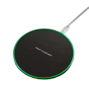 30W Wireless Fast Charger Black with LED Indicator 1m Type C Cable Included Stable Fast Charging for Phones Compatible with Multiple Brands 6