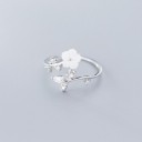Damring med blomma D2192 2