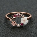 Damring med blomma D2563 1