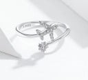 Anello da donna con aereo 2