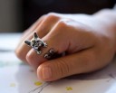 Kvinnors ring med en hund 3