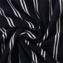 Randig jumpsuit för kvinnor med rosett 14