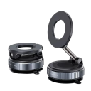 360° otočný magnetický držiak na telefón Skladací výsuvný ABS materiál Prísavka Magnetický krúžok na palubnú dosku 3