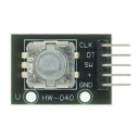 360° rotační enkodérový modul pro Arduino 5V černý 20 pulzů Precizní snímač otáček s tlačítkem Rozměry 31 x 19 x 29 mm 2