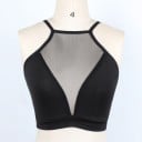 Dámský průsvitný crop top B342 2
