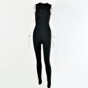 Tätad jumpsuit för kvinnor 2