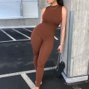 Tätad jumpsuit för kvinnor 7