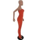 axelbandslös bodycon jumpsuit A2002 för kvinnor 7