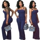 Prickig jumpsuit för dam A2062 8