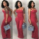 Prickig jumpsuit för dam A2062 9