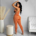 Sexig ärmlös jumpsuit för kvinnor 3